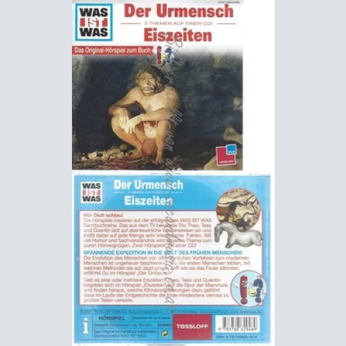CD--EISZEITEN / WAS IST WAS -- -- WAS IST WAS, FOLGE 25: DER URMENSCH