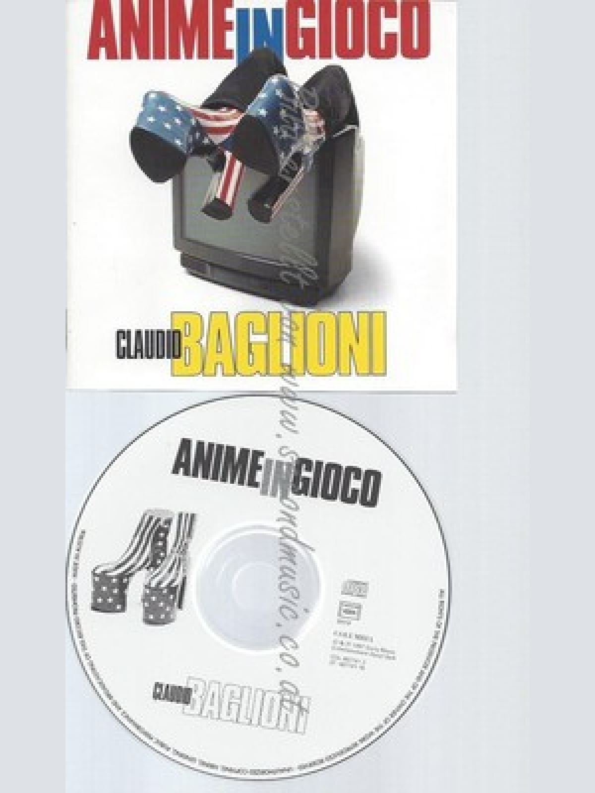 CD--CLAUDIO BAGLIONI -- -- ANIME IN GIOCO
