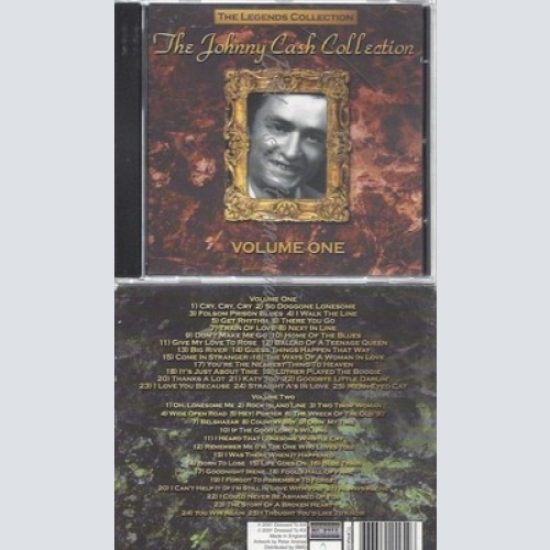 CD--JOHNNY CASH -- --- THE LEGENDS COLLECTION