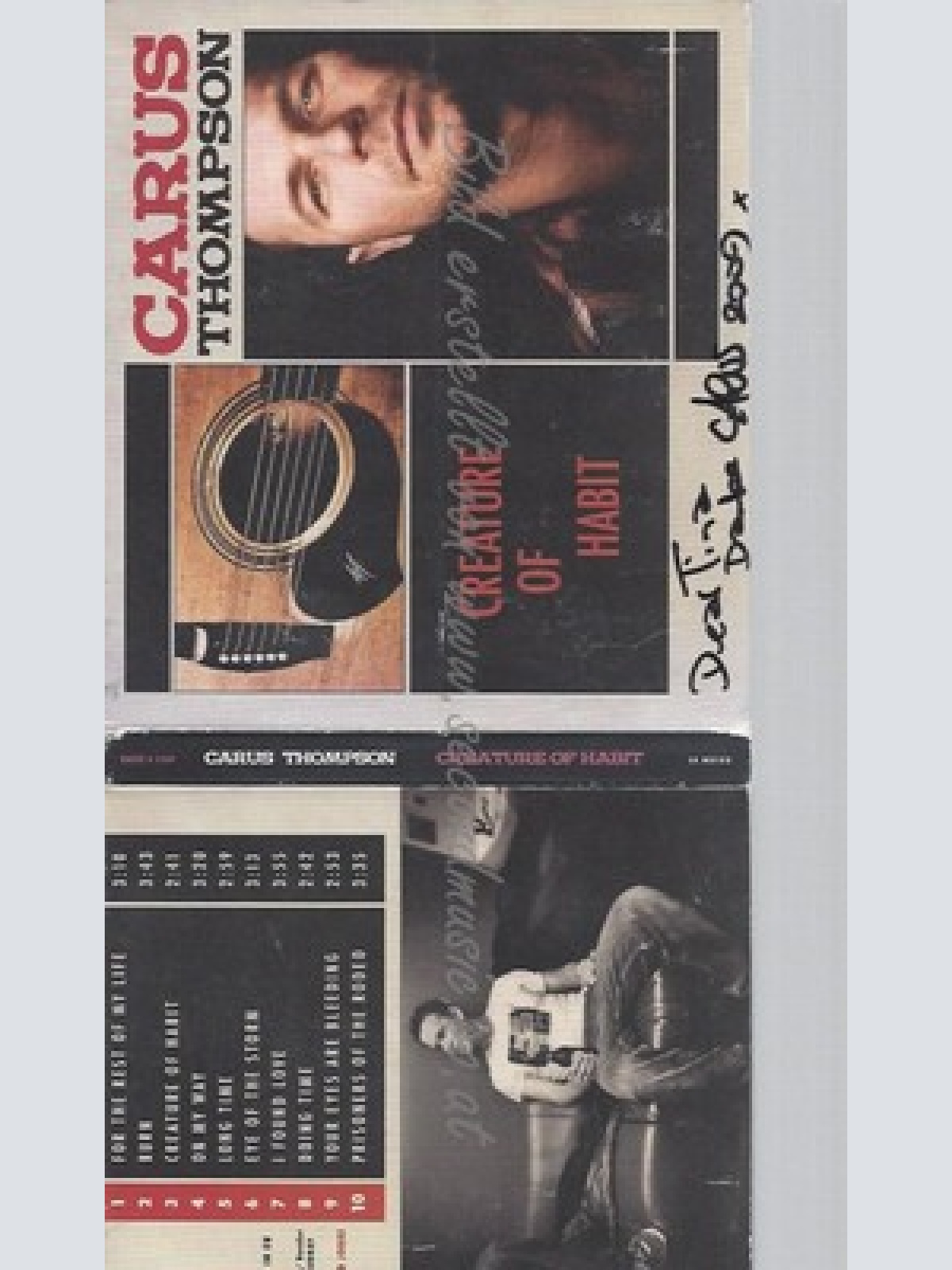 CD--CARUS THOMPSON -- -- CREATURE OF HABIT