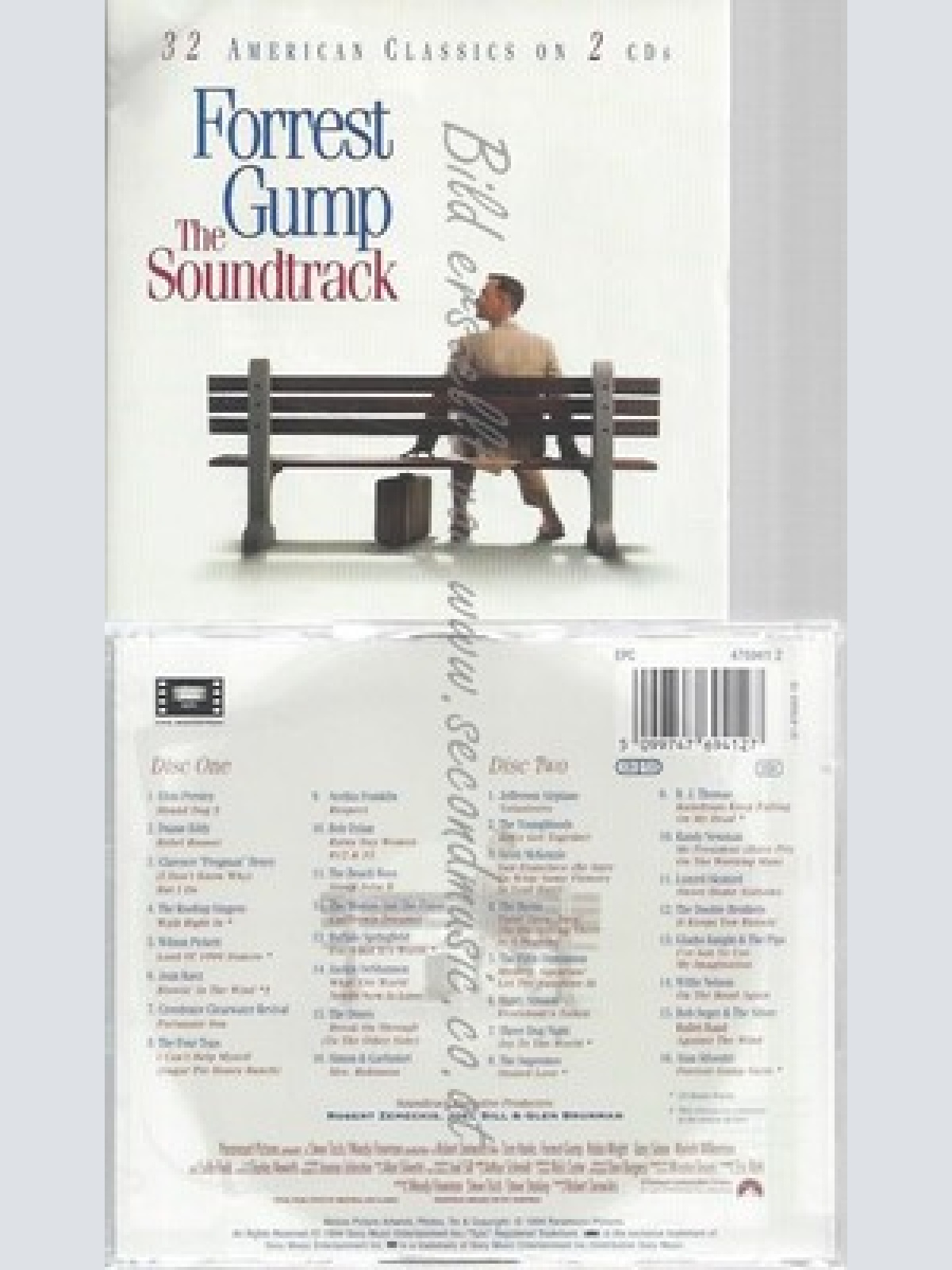 CD--ORIGINAL SOUNDTRACK UND VARIOUS -- ----THE SOUNDTRACK-FORREST GUMP