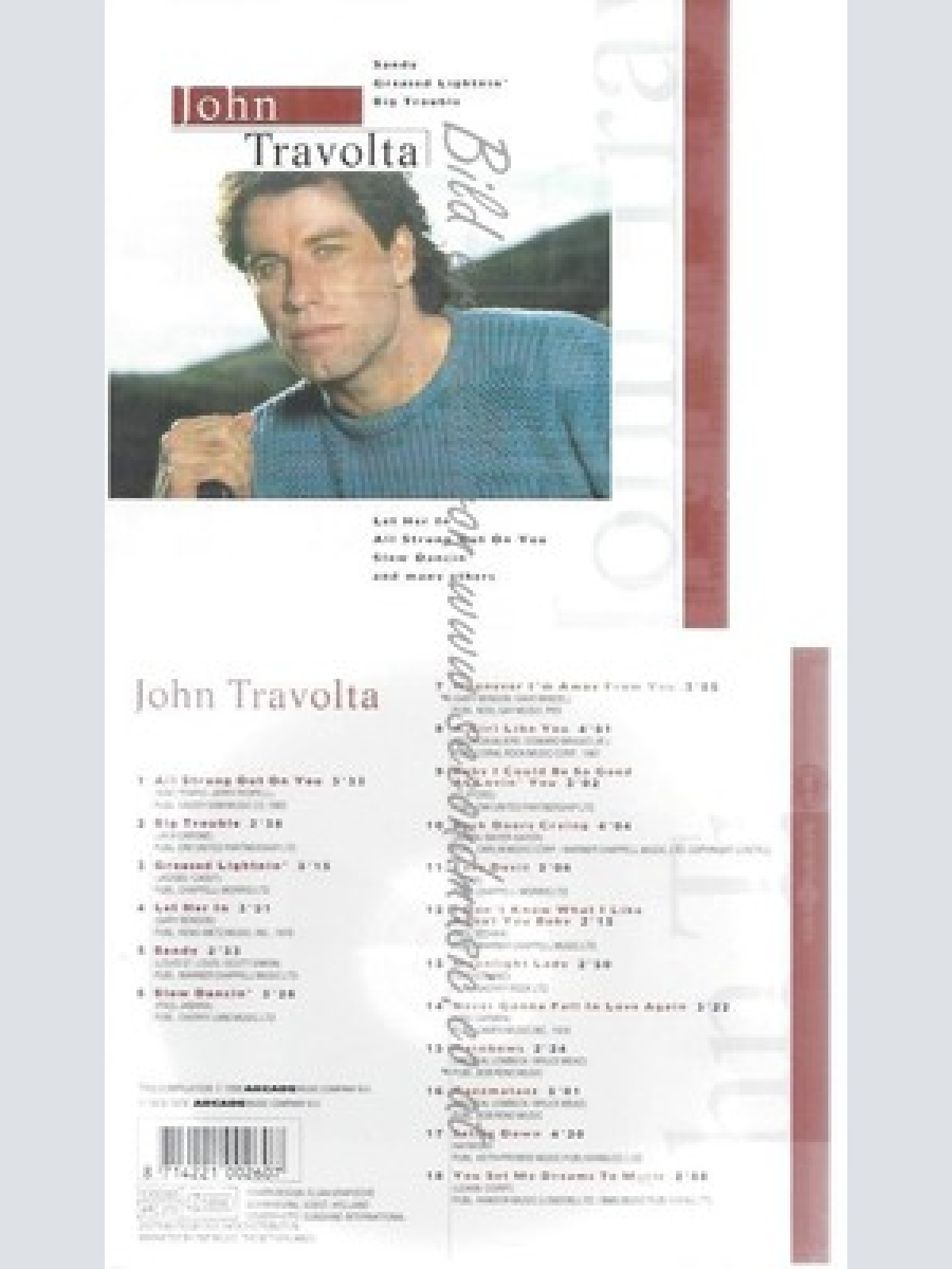 CD--JOHN TRAVOLTA -- -- REMIND