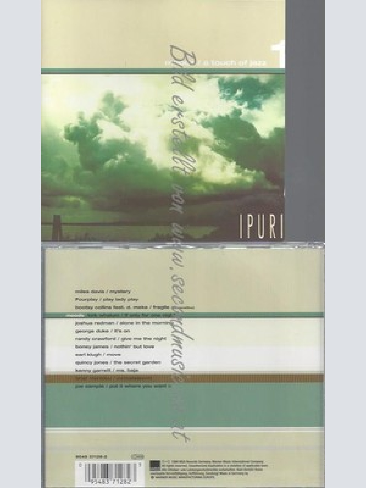 CD--A TOUCH OF JAZZ 1 / VARIOUS -- -- IPURI MOODS