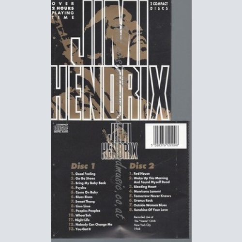 CD--JIMI HENDRIX -- - DOPPEL-CD -- JIMI HENDRIX