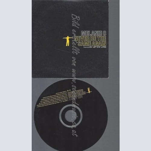 CD--MELANIE C --NEVER BE THE SAME AGAIN--PROMO--2TRACKS