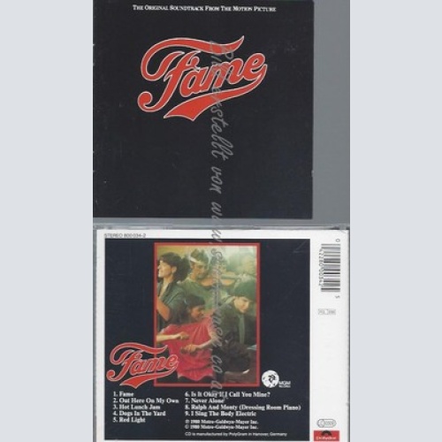 CD--VARIOUS -- - SOUNDTRACK -- FAME