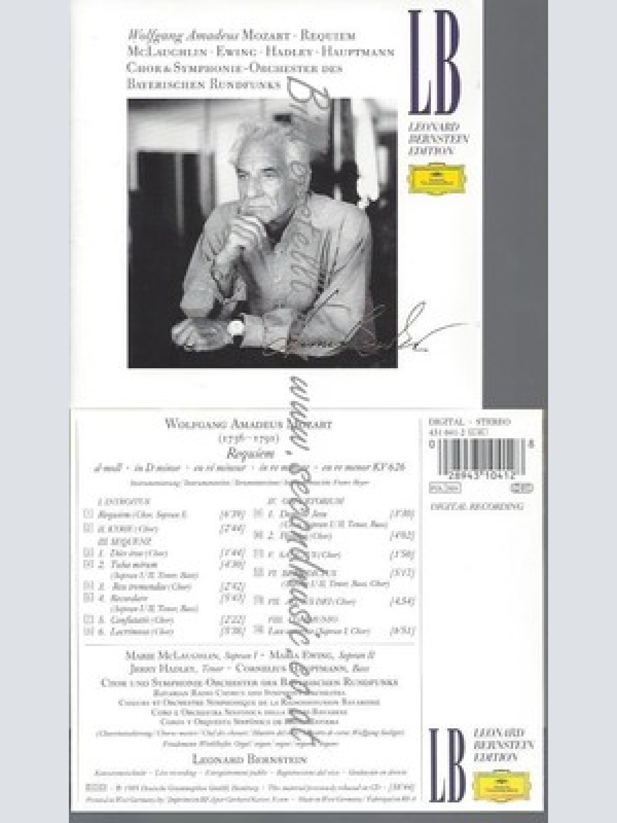 CD--LEONARD BERNSTEIN, SYMPHONIEORCHESTER DES BAYERISCHEN RUNDFUNKS, WOLFGANG AM