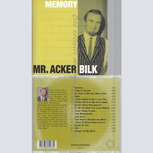 CD--ACKER BILK -- -- MEMORY