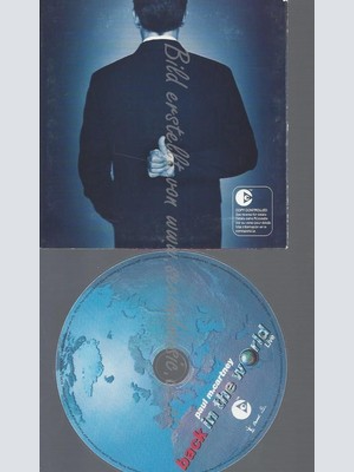 CD--PAUL MCCCARTNEY--BACK IN THE WORLD LIVE--5 TR--PROMO