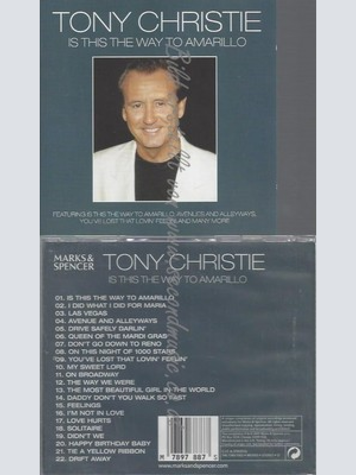 CD--TONY CHRISTIE--IS THIS THE WAY TO AMARILLO--