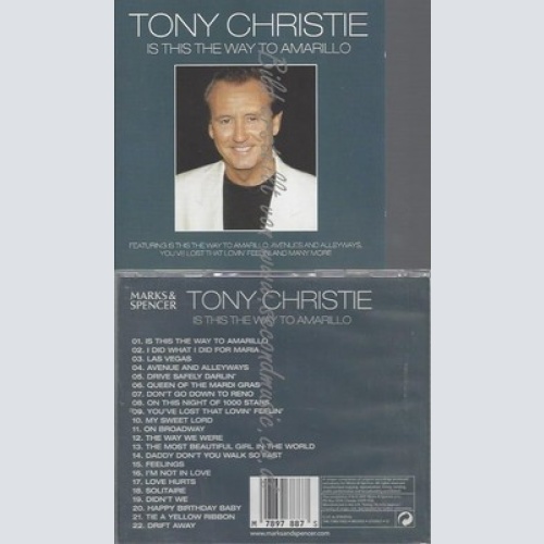 CD--TONY CHRISTIE--IS THIS THE WAY TO AMARILLO--