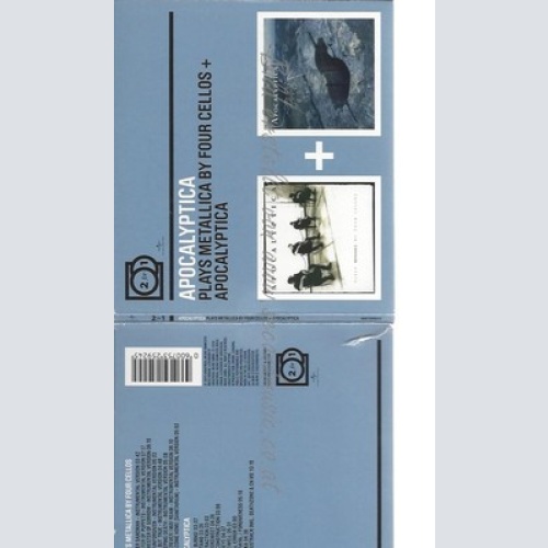 CD--APOCALYPTICA -- / APOCALYPTICA -- --CD -- 2 FOR 1 : PLAYS METALLICA BY 4 CEL