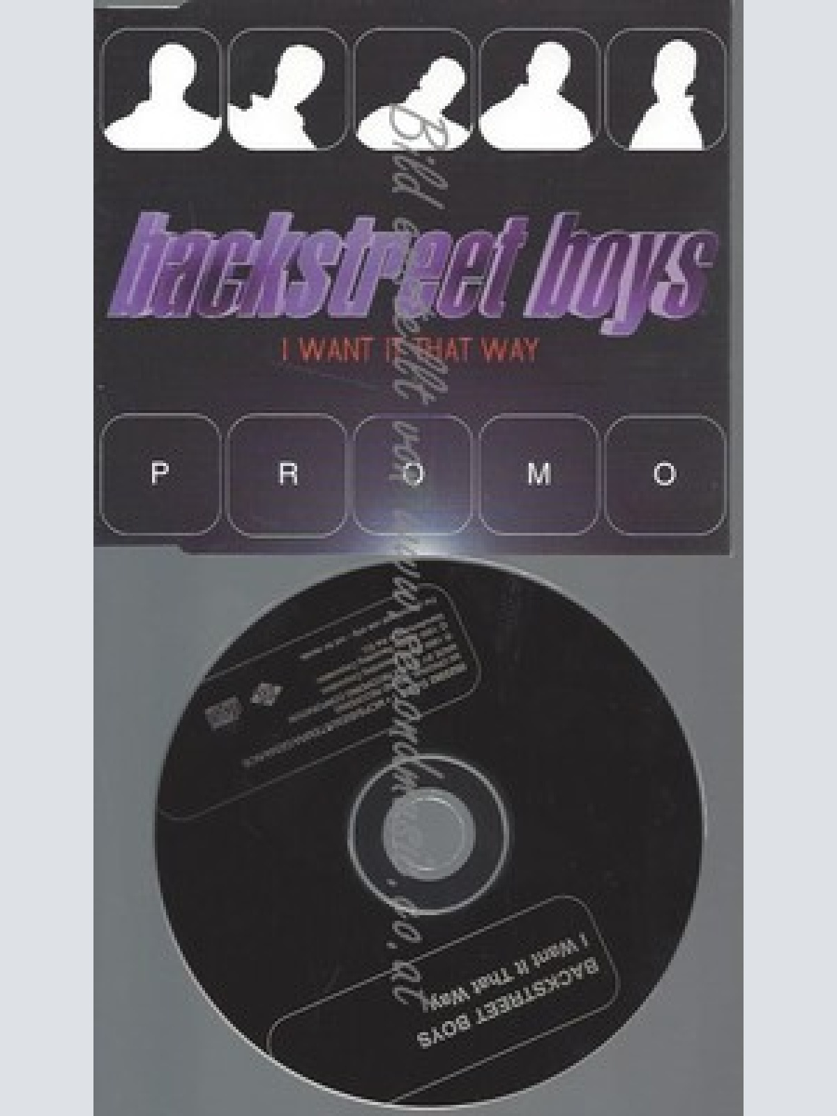 CD--PROMO--BACKSTREET BOYS--I WANT IT THAT WAY