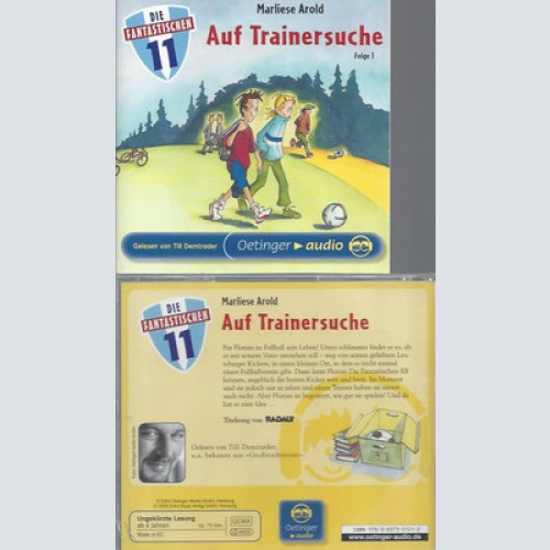 CD--DIE FANTASTISCHEN 11--AUF TRIANERSUCHE--FOLGE 1