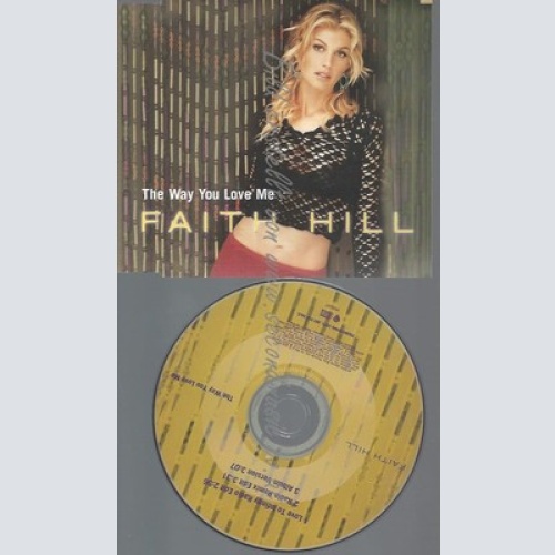 CD--PROMO--FAITH HILL--THE WAY YOU LOVE ME