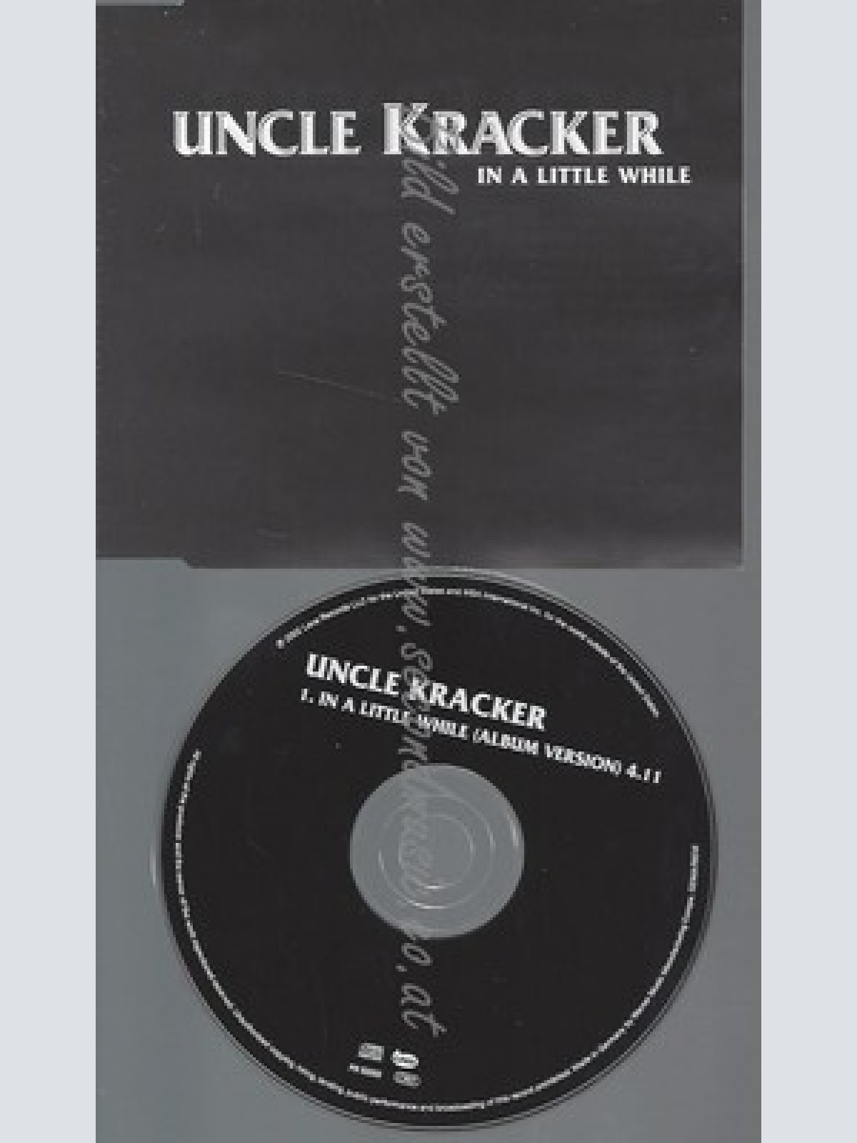 CD--PROMO--UNCLE KRACKER--IN A LITTLE WHILE
