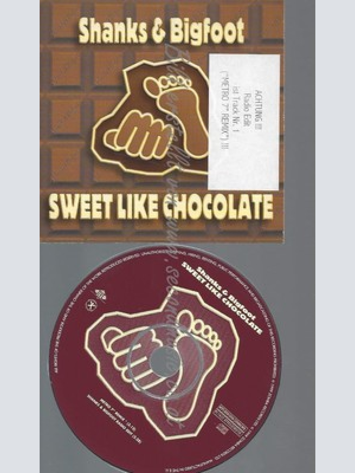 CD--PROMO--SHANKS & BIGFOOT--SWEET LIKE CHOCOLATE--