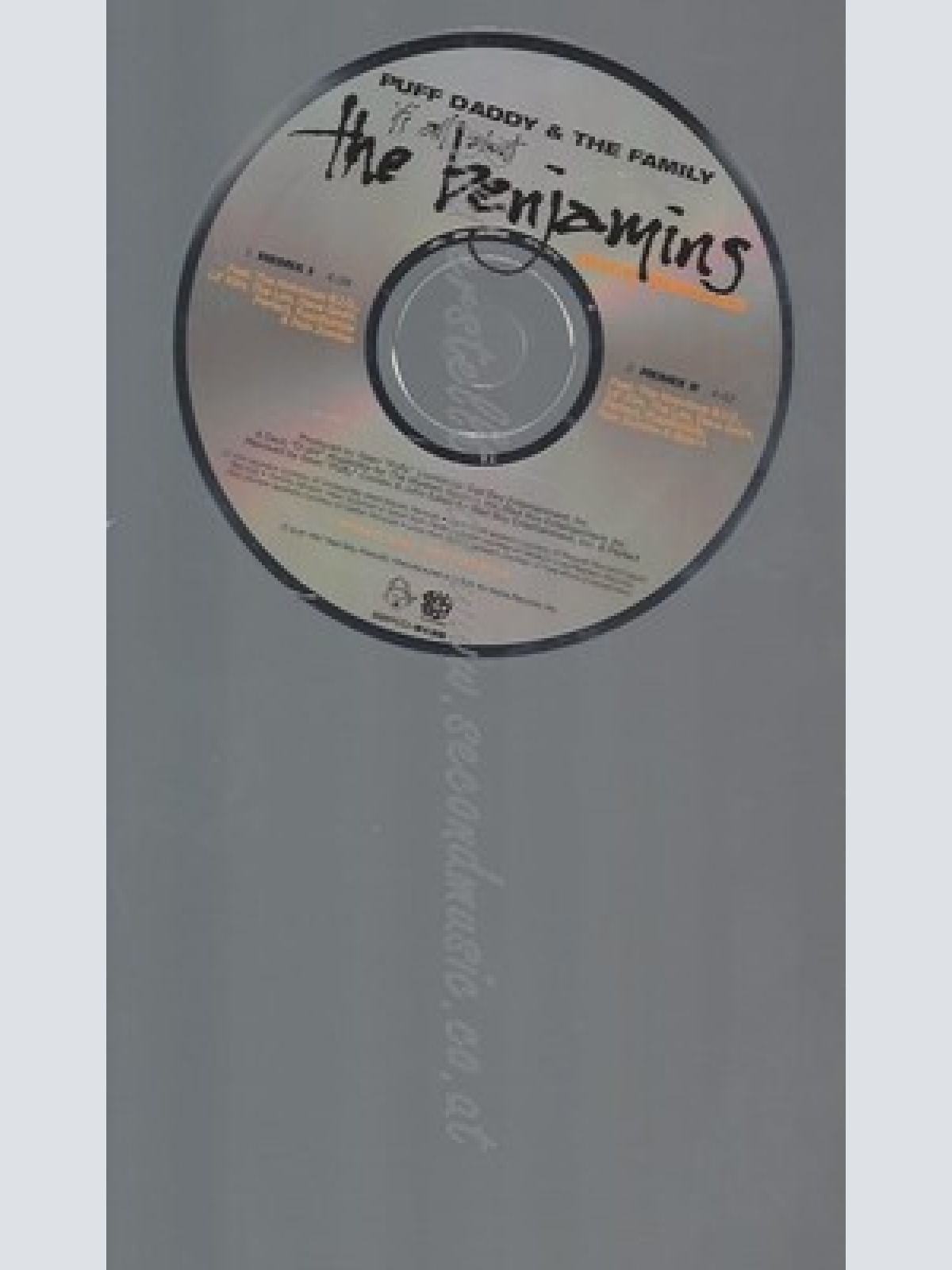 CD--PROMO--PUFF DADDY & THE FAMILY--THE BENJAMINS--2 TRACKS