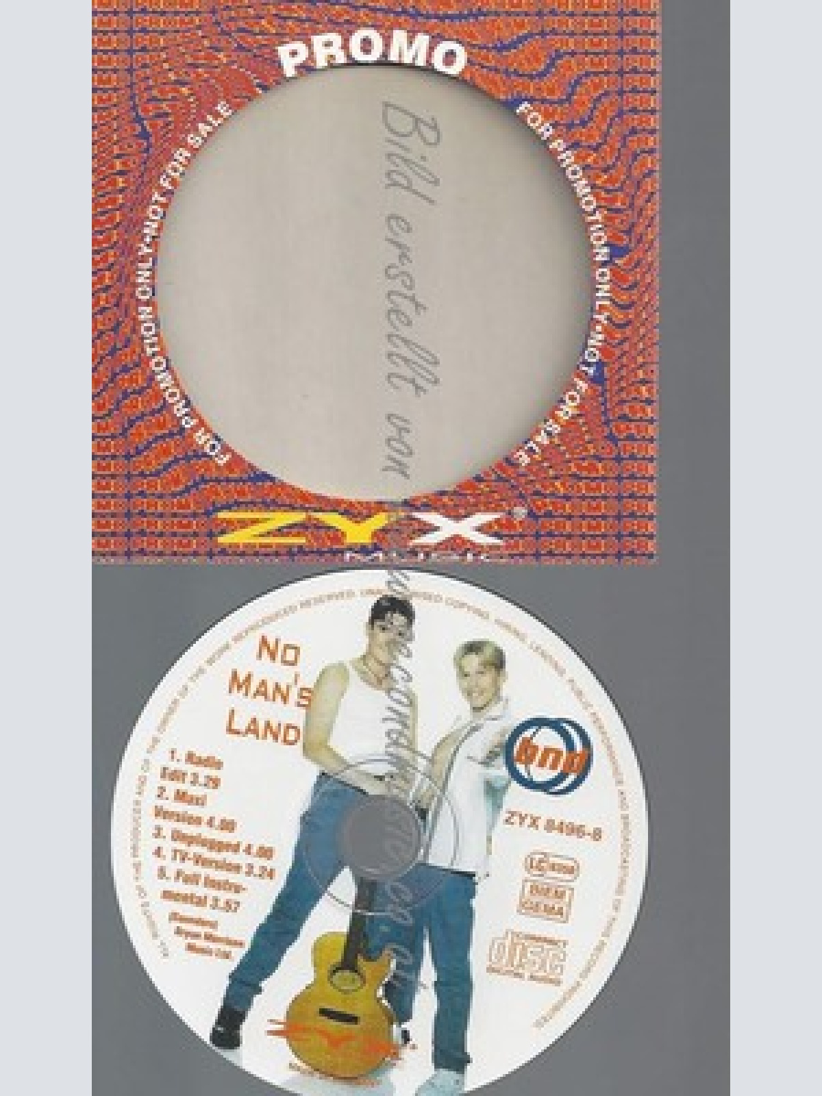 CD--PROMO--BND--NO MAN'S LAND