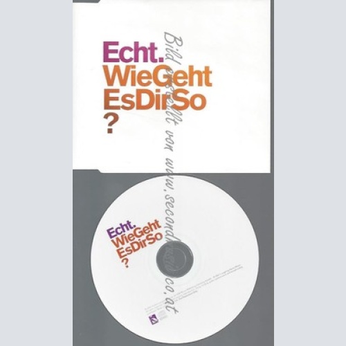 CD--PROMO--ECHT--WIE GEHT ES DIR SO