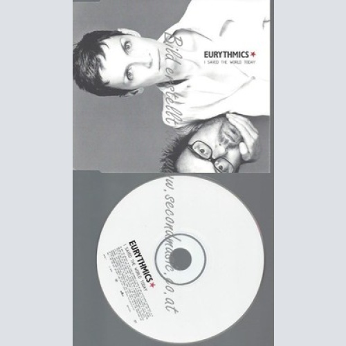 CD--PROMO--EURYTHMICS--I SAVED THE WORLD TODAY