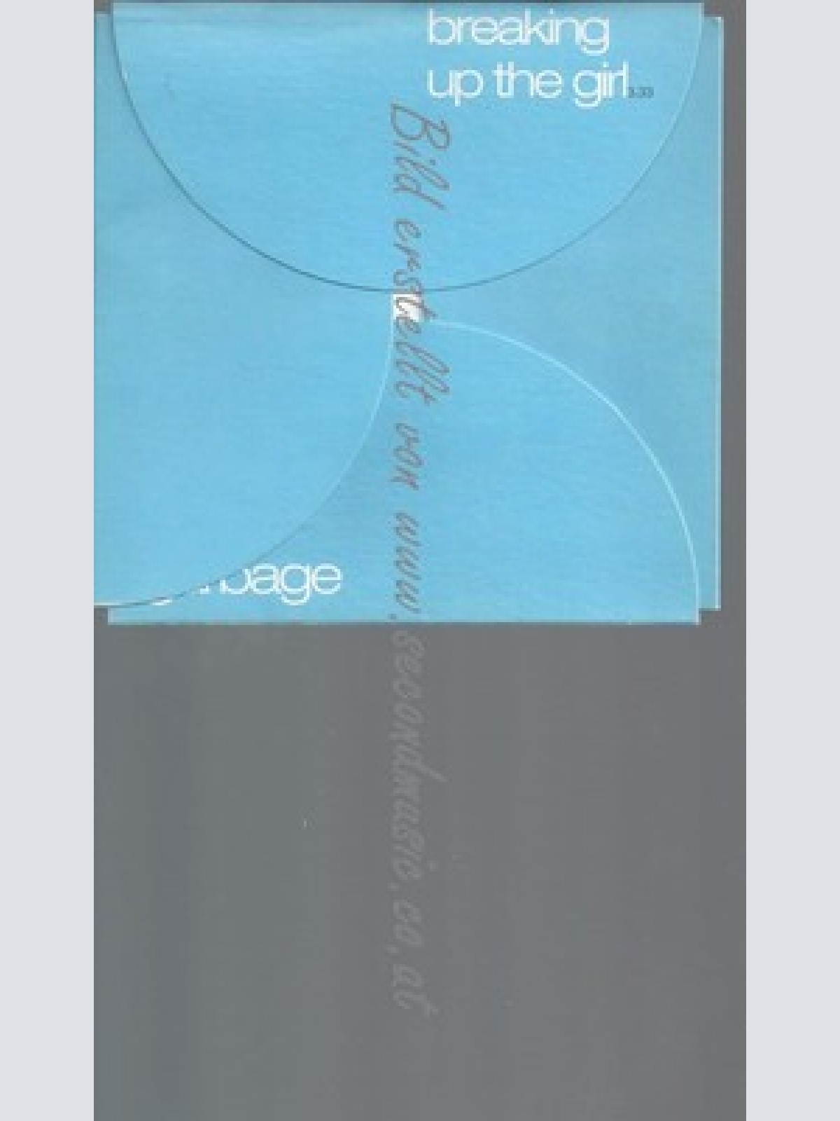 CD--PROMO--GARBAGE--BREAKING UP THE GIRL