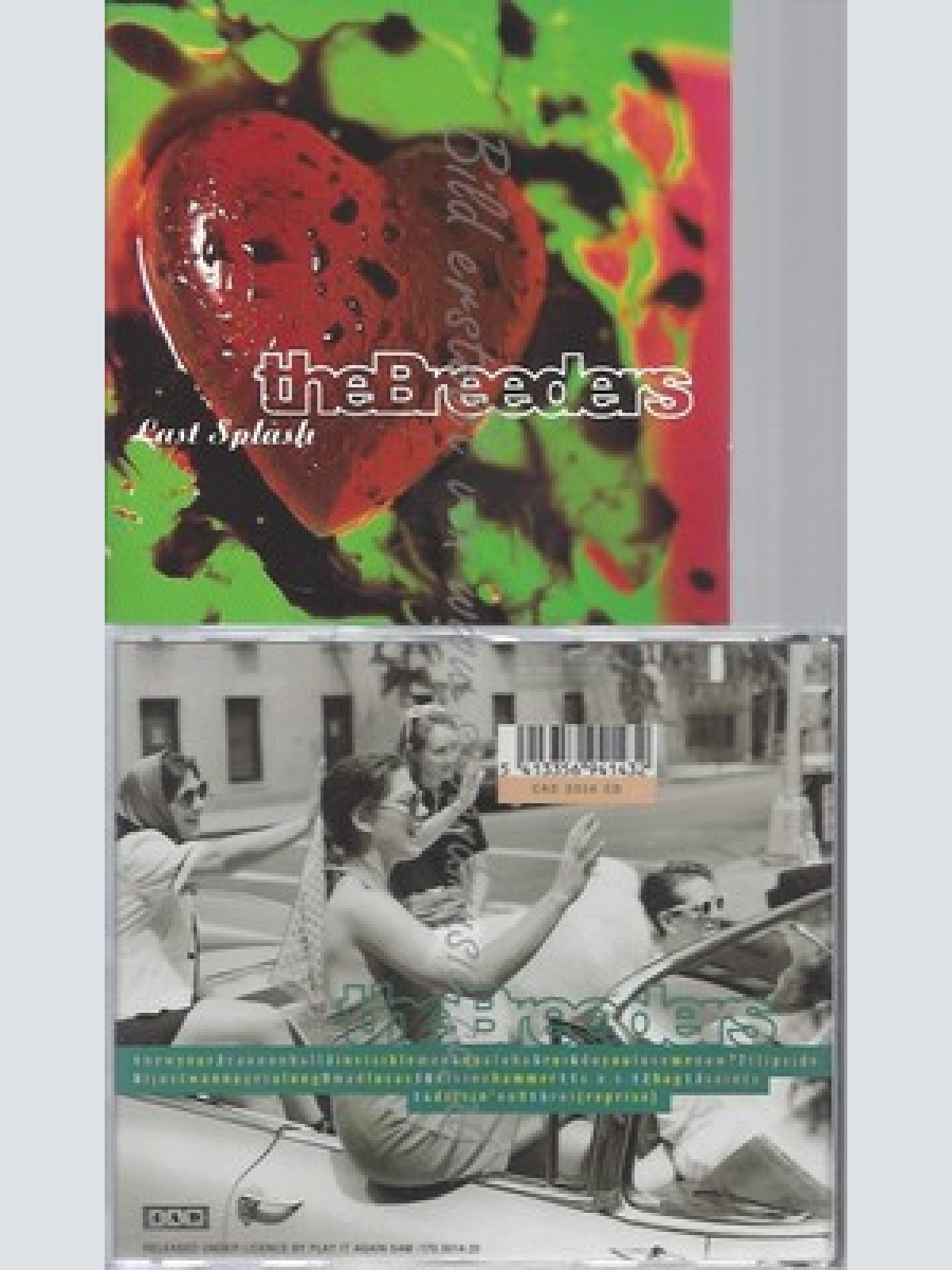 CD--THE BREEDERS -- LAST SPLASH