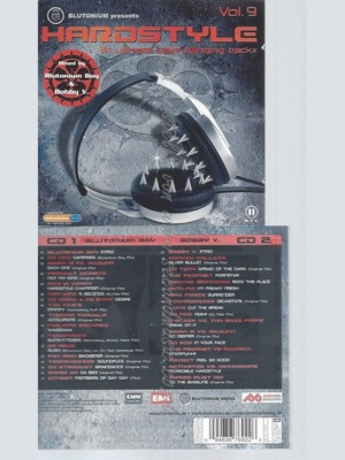 CD--VARIOUS -- --CD -- HARDSTYLE VOL.9