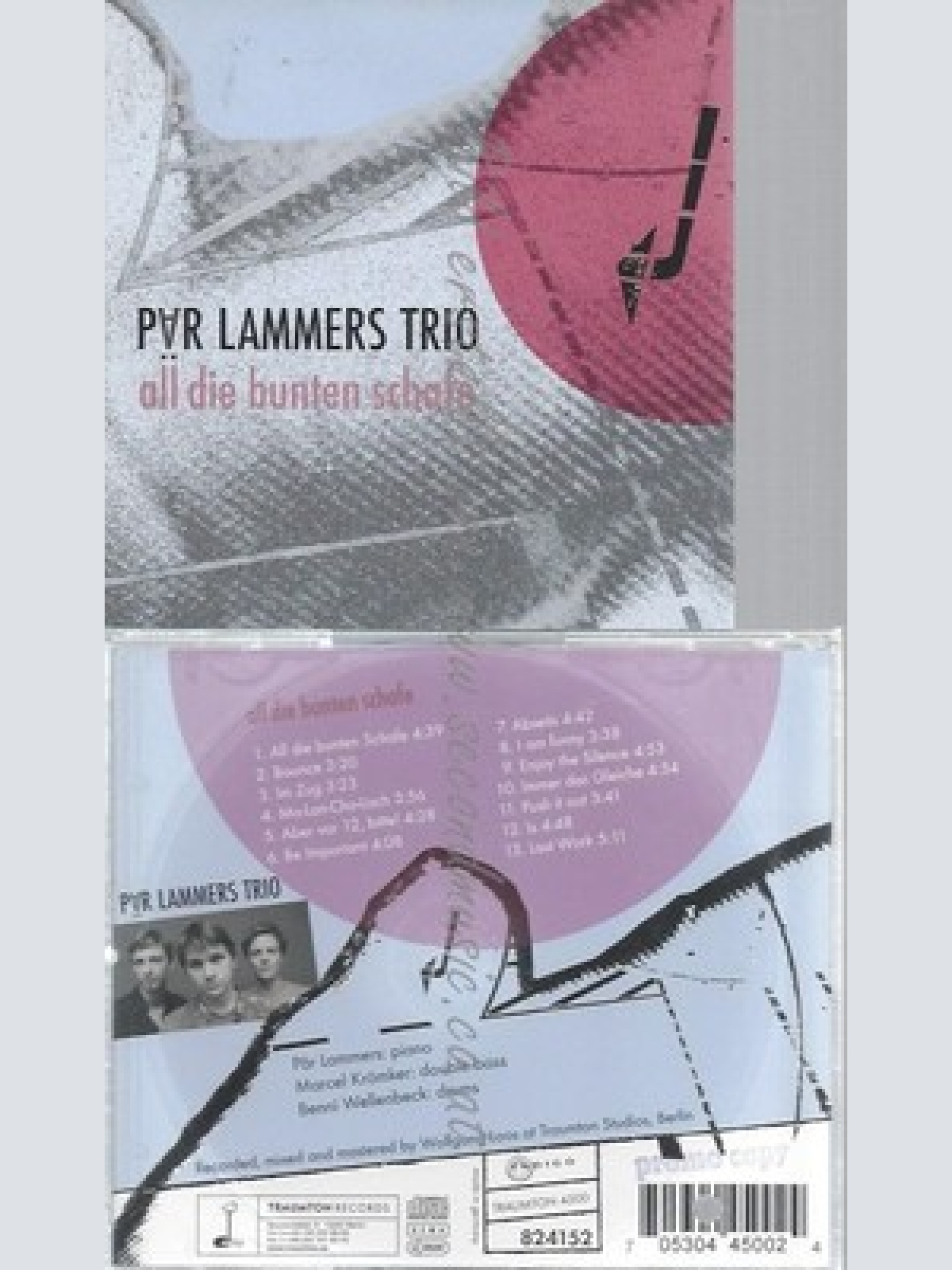 CD--PAER TRIO LAMMERS -- -- ALL DIE BUNTEN SCHAFE