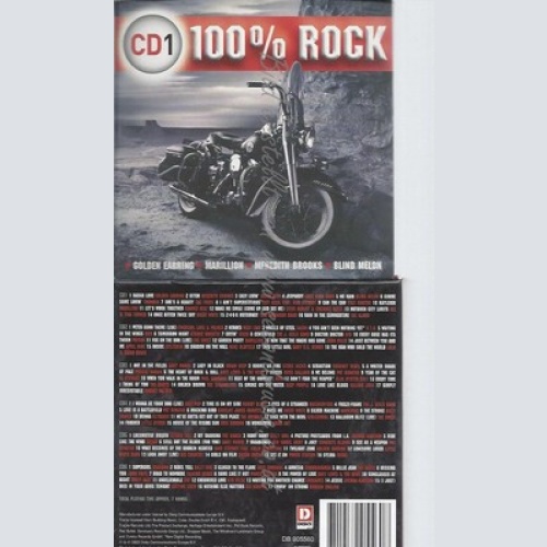 CD--VARIOUS -- --6 CD SET -- 100% ROCK