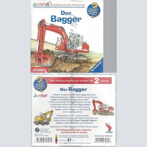 CD--WIESO WESHALB WARUM JUNIOR, HEINECKE, SPRICK UND NIKLAS HEINECKE -- -- DE