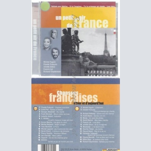 CD--VARIOUS -- --CD -- CHANSONS FRANCAISES-D'HIER ET