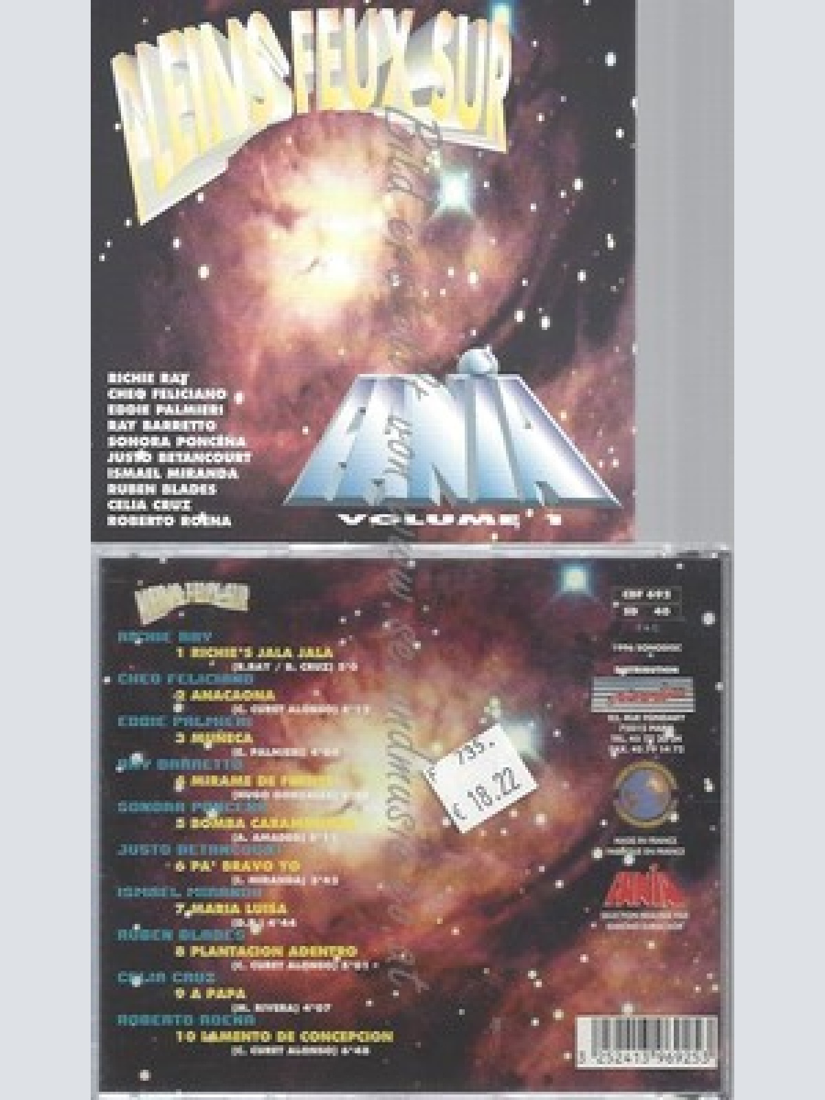 CD--PLEINS FEUX SUR FANIA -- --- FANIA PLATINE VOL.1 [SALSA]