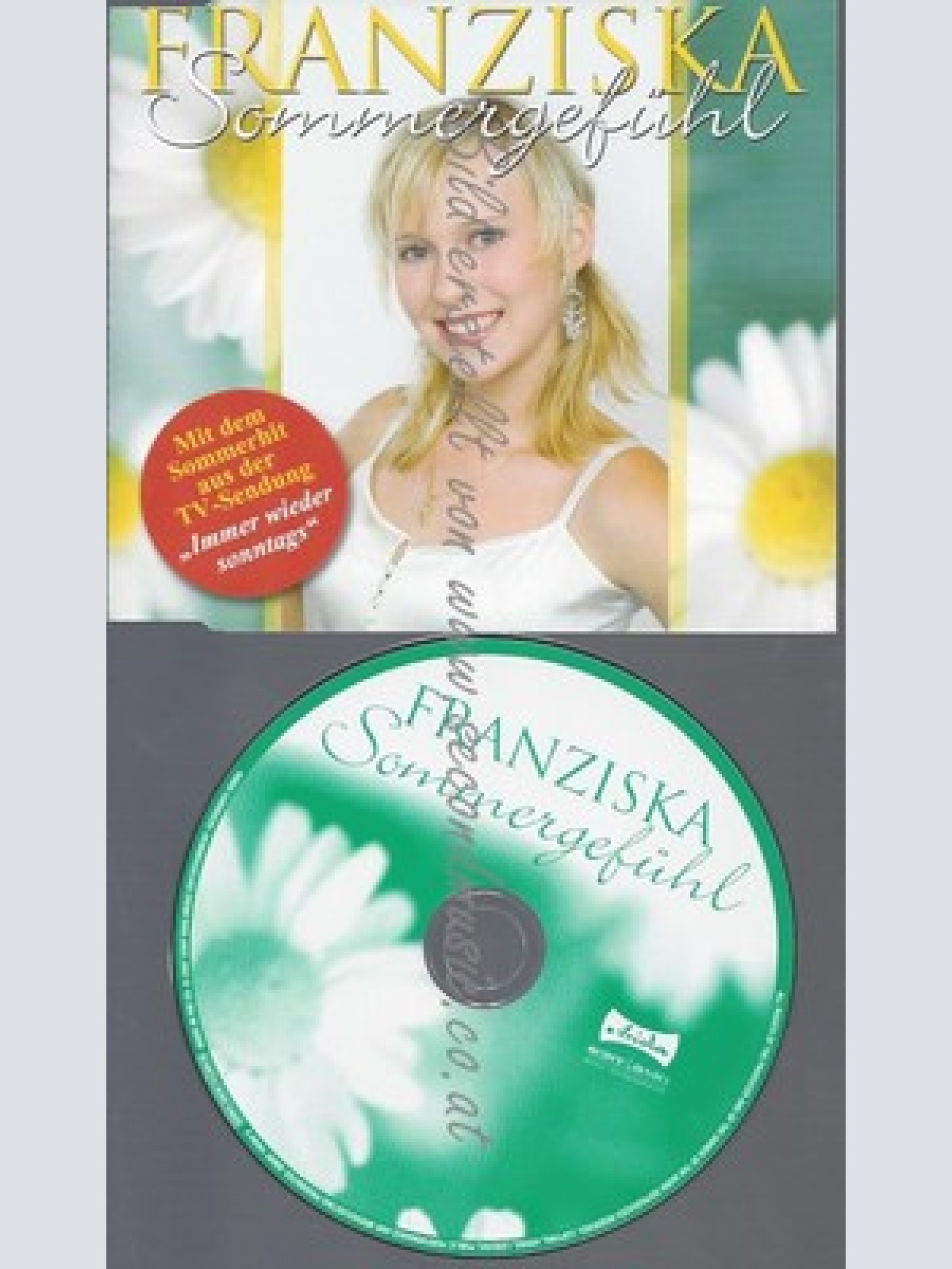CD--ASIC / FRANZISKA -- - SINGLE -- SOMMERGEFÜHL