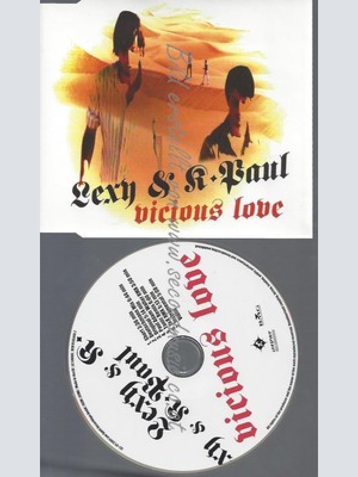 CD--LEXY & K-PAUL -- - ENHANCED -- VICIOUS LOVE -MAXI CD INKL. VIDEOCLIP-