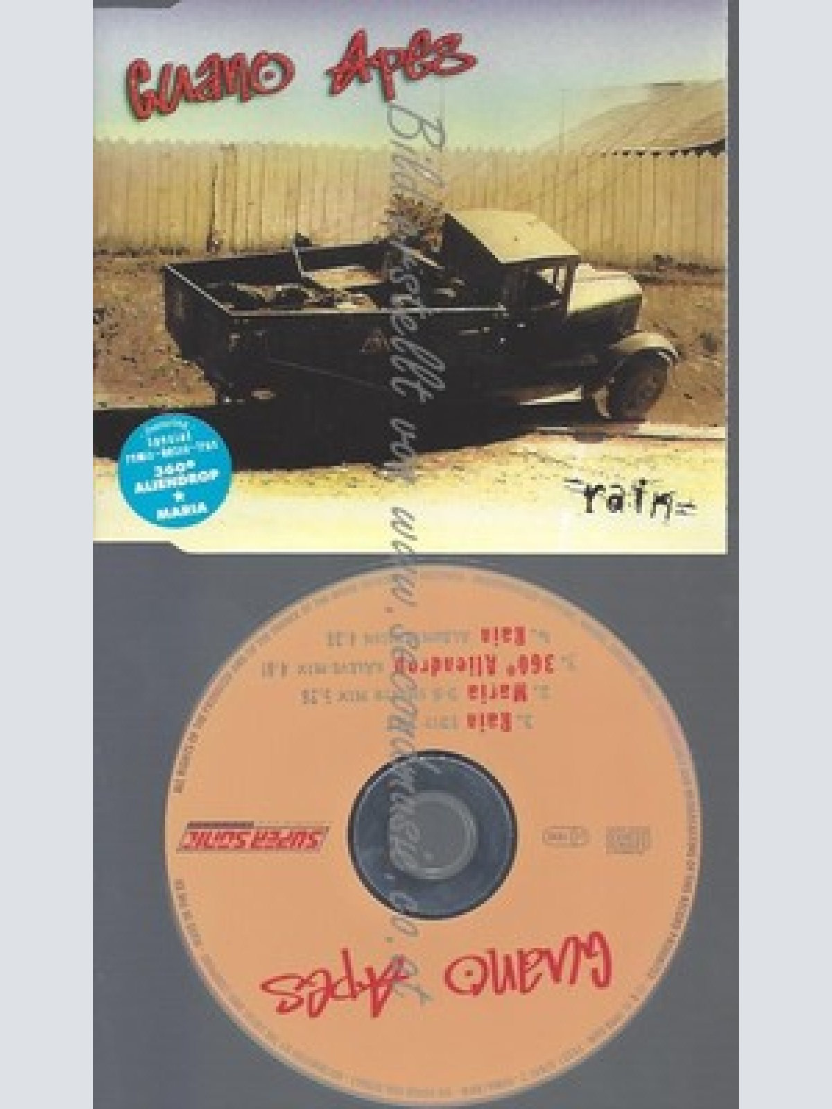 CD--EW EDITION / GUANO APES -- - SINGLE -- RAIN