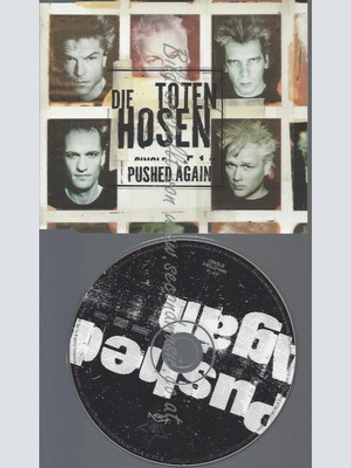 CD--/ DIE TOTEN HOSEN -- - SINGLE -- PUSHED AGAIN