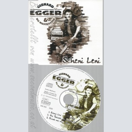 CD--GERHARD U.D.MOSTROCKER EGGER -- - SINGLE -- SCHENI LENI