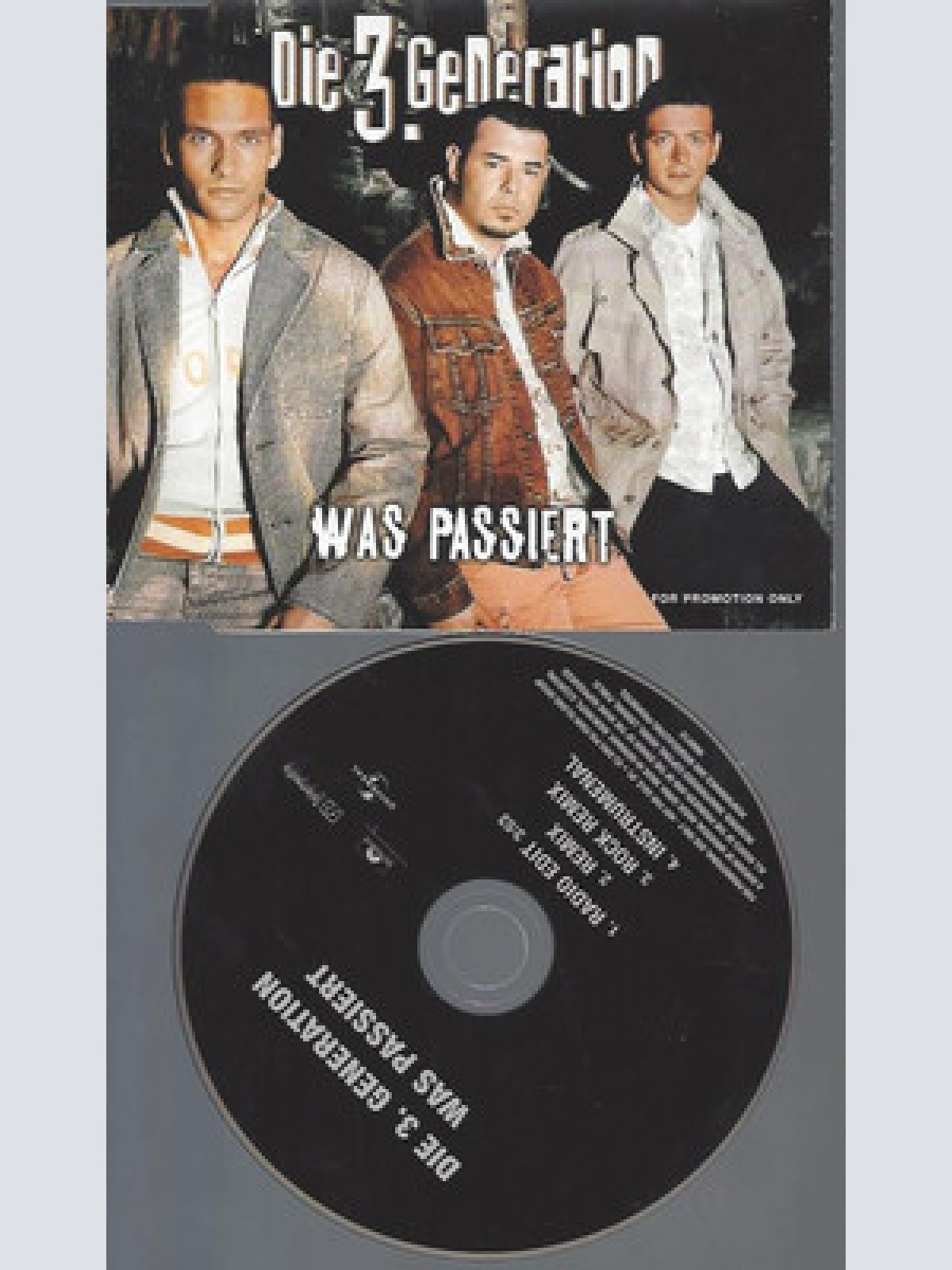 CD--PROMO--DIE 3 GENERATION--WAS PASSIERT