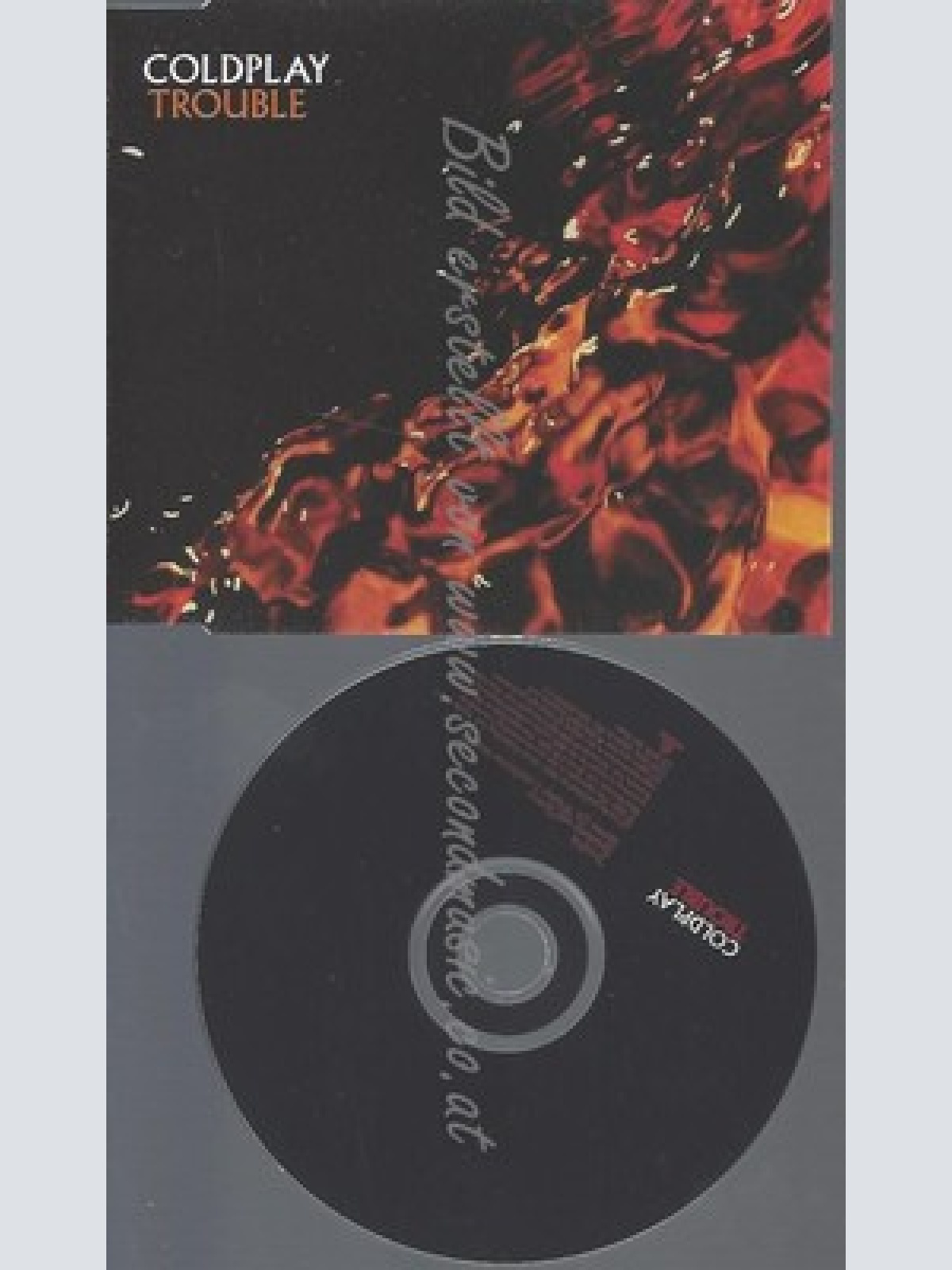 CD--COLDPLAY -- - SINGLE -- TROUBLE