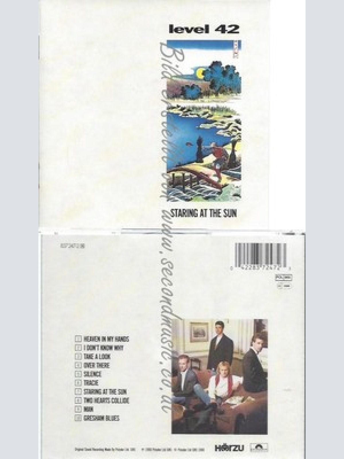 CD--LEVEL 42 -- -- STARING AT THE SUN