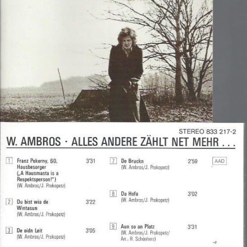 CD--WOLFGANG AMBROS--ALLES ANDERE ZAEHLT NET MEHR--ATOM