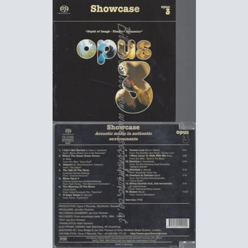 CD--SHOWCASE--2005-- IMPORT -- SHOWCASE-OPUS 3--SACD