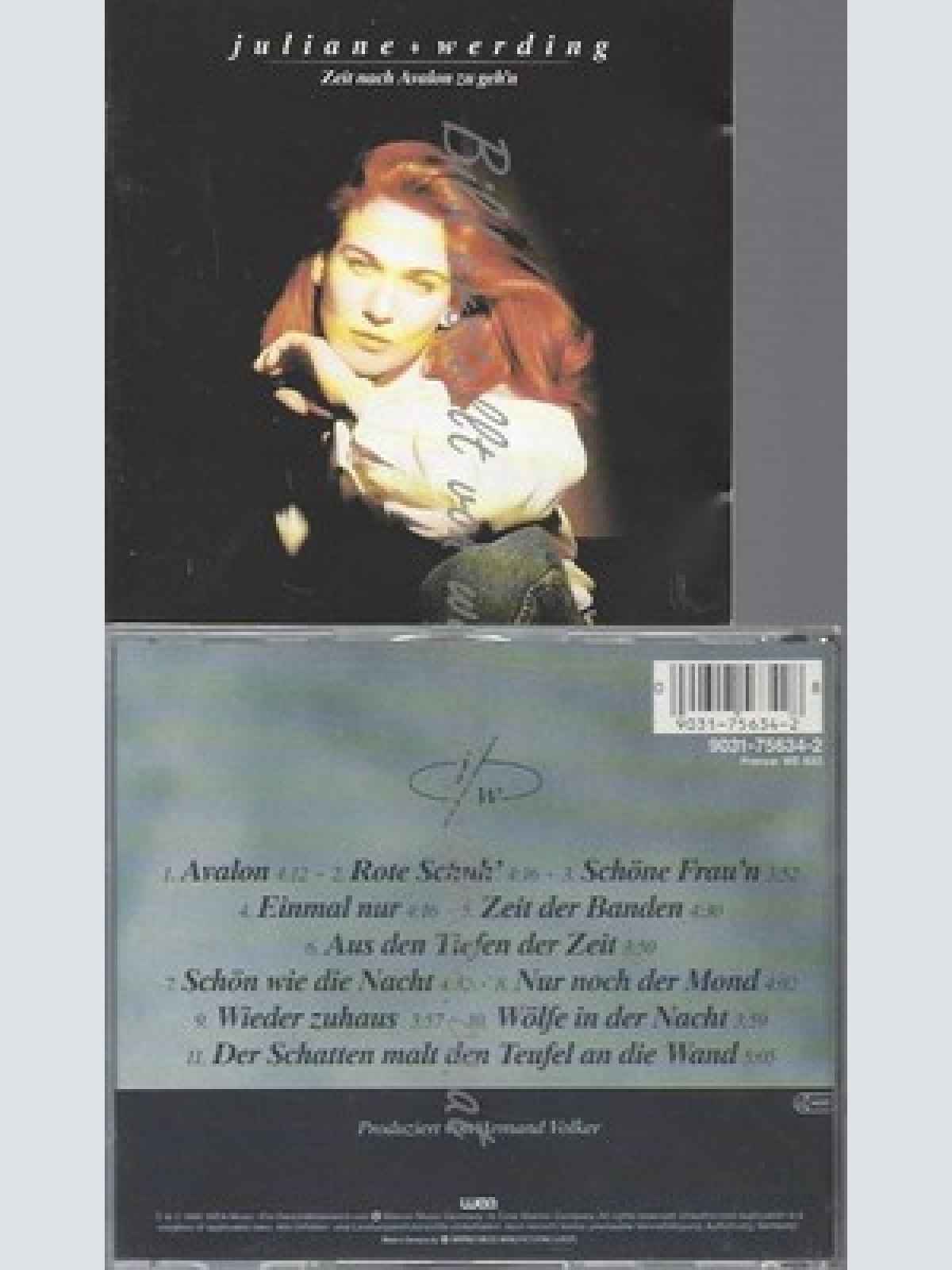 CD--JULIANE WERDING -- -- ZEIT NACH AVALON ZU GEH'N