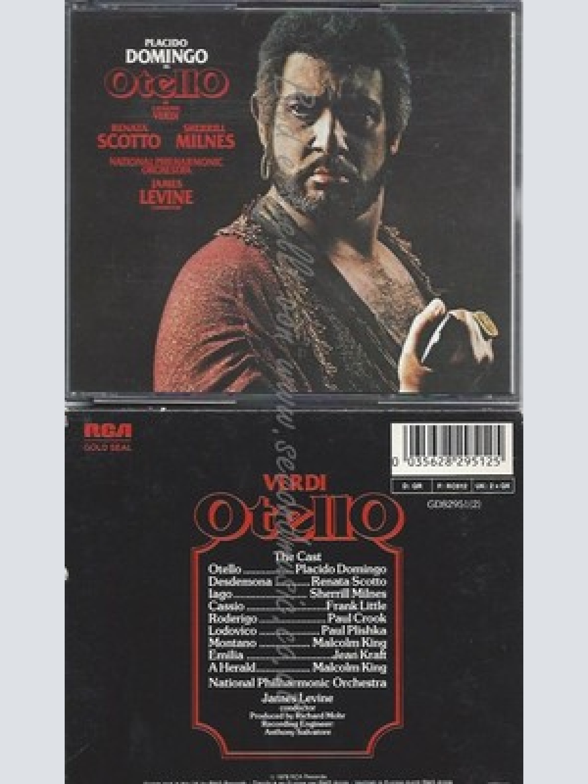 CD--JAMES LEVINE & NATIONAL PHILHARMONIC ORCHESTRA, NPO UND GIUSEPPE VERDI -- --