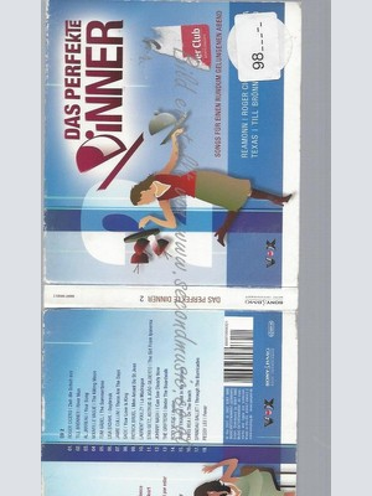 CD--VARIOUS -- --CD -- DAS PERFEKTE DINNER,VOL.2