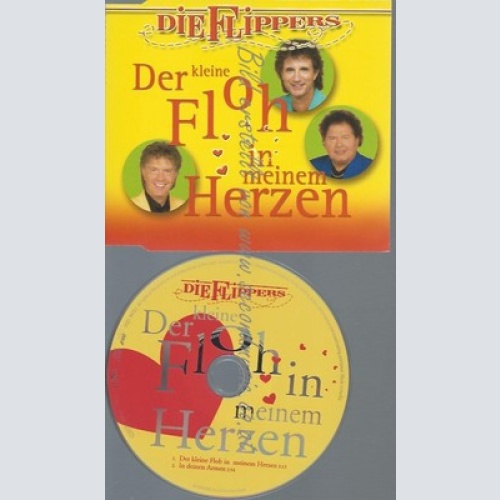 CD--DIE FLIPPERS UND VARIOUS -- - SINGLE -- DER KLEINE FLOH IN MEINEM HERZ