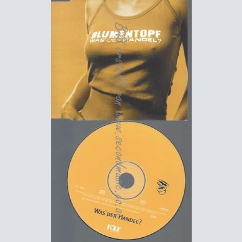 CD--BLUMENTOPF -- - SINGLE -- WAS DER HANDEL