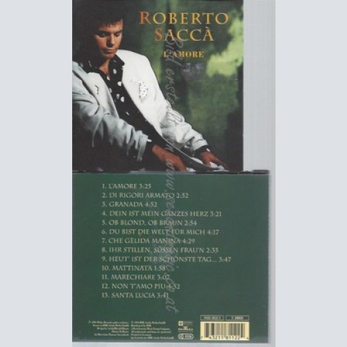 CD--ROBERTO SACCA -- -- L'AMORE