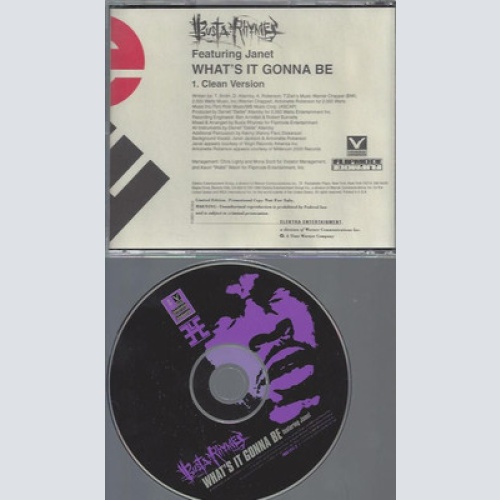 CD--PROMO--BUSTA RHAMES--WHAT'S GONNA BE--FEAT JANET